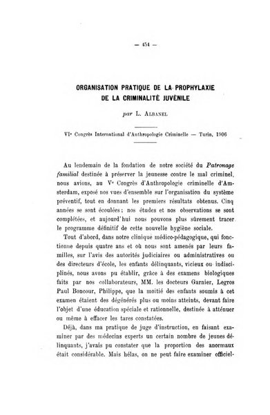 Archivio di psichiatria, neuropatologia, antropologia criminale e medicina legale