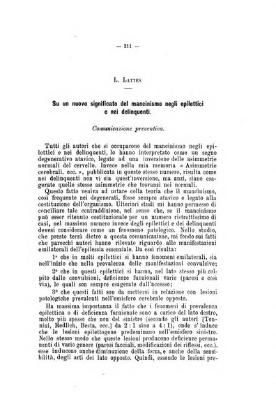 Archivio di psichiatria, neuropatologia, antropologia criminale e medicina legale