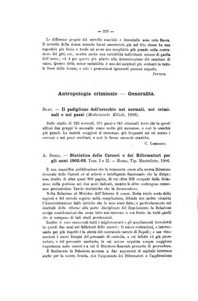 Archivio di psichiatria, neuropatologia, antropologia criminale e medicina legale