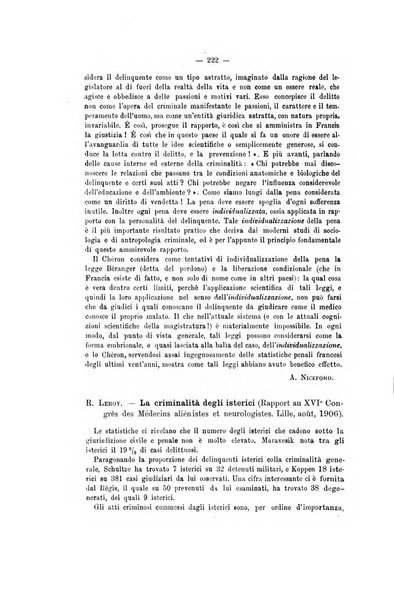 Archivio di psichiatria, neuropatologia, antropologia criminale e medicina legale