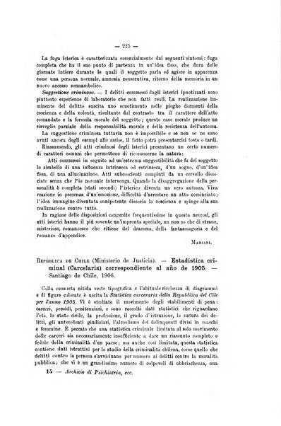 Archivio di psichiatria, neuropatologia, antropologia criminale e medicina legale