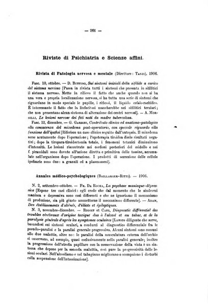 Archivio di psichiatria, neuropatologia, antropologia criminale e medicina legale