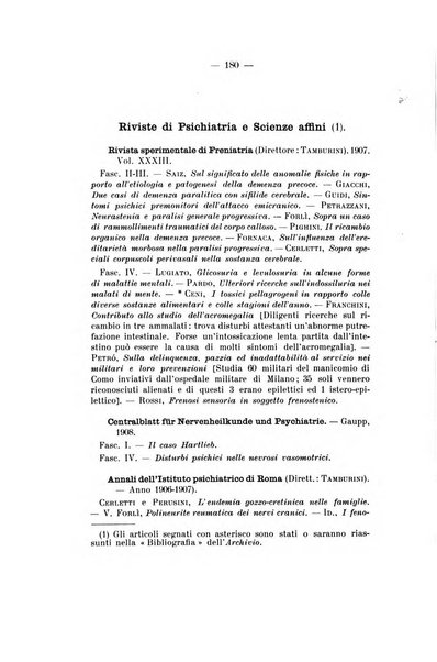 Archivio di psichiatria, neuropatologia, antropologia criminale e medicina legale