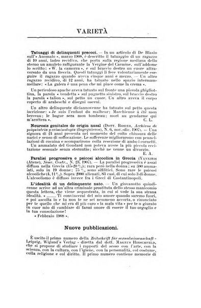 Archivio di psichiatria, neuropatologia, antropologia criminale e medicina legale