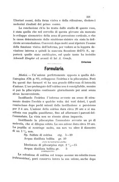 La Clinica oculistica periodico mensile per i medici pratici