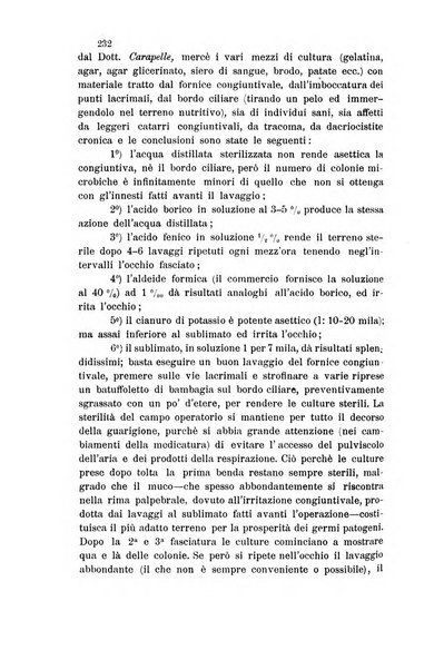 La Clinica oculistica periodico mensile per i medici pratici