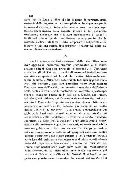 La Clinica oculistica periodico mensile per i medici pratici