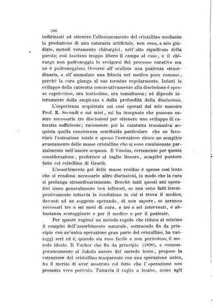 La Clinica oculistica periodico mensile per i medici pratici