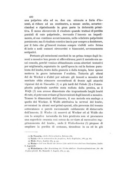 La Clinica oculistica periodico mensile per i medici pratici