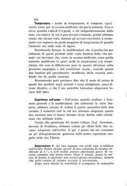 La Clinica oculistica periodico mensile per i medici pratici