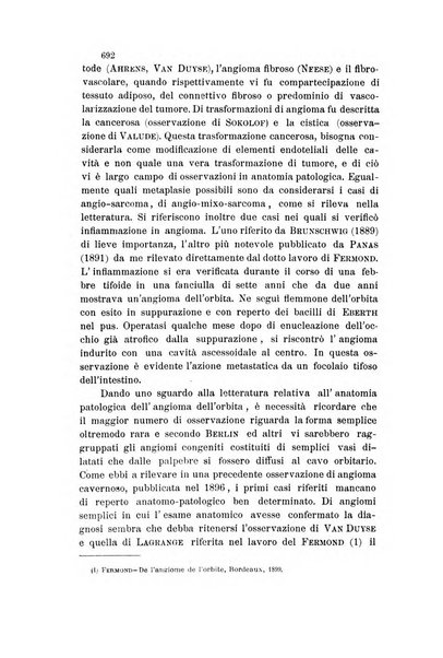 La Clinica oculistica periodico mensile per i medici pratici