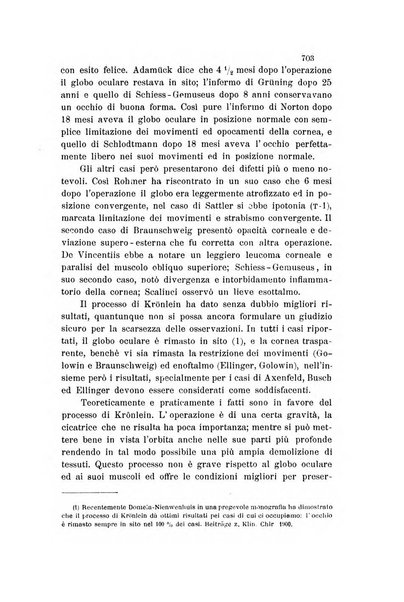 La Clinica oculistica periodico mensile per i medici pratici