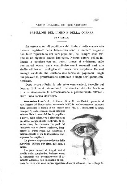 La Clinica oculistica periodico mensile per i medici pratici