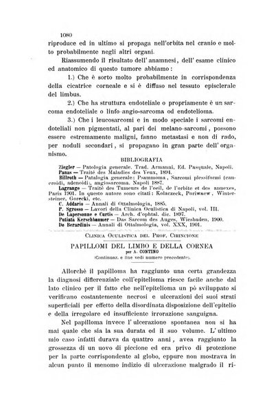 La Clinica oculistica periodico mensile per i medici pratici