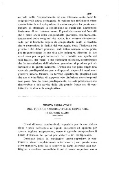 La Clinica oculistica periodico mensile per i medici pratici