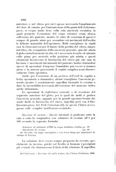 La Clinica oculistica periodico mensile per i medici pratici