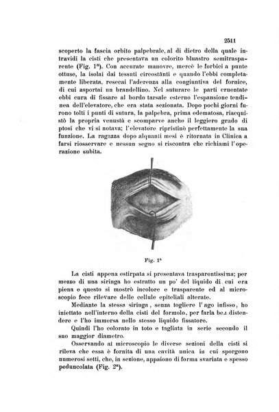 La Clinica oculistica periodico mensile per i medici pratici