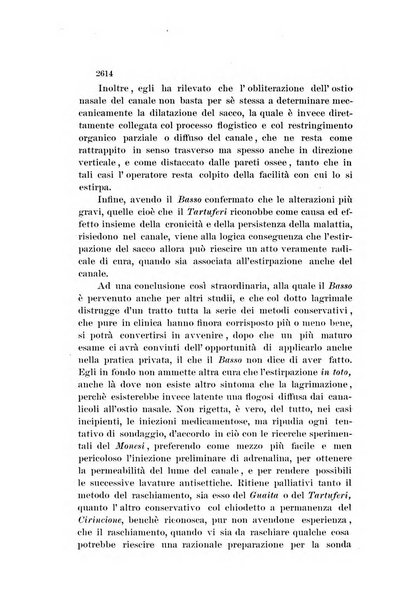 La Clinica oculistica periodico mensile per i medici pratici