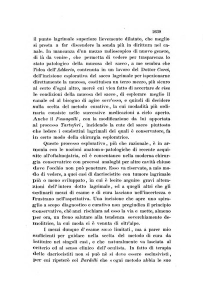 La Clinica oculistica periodico mensile per i medici pratici