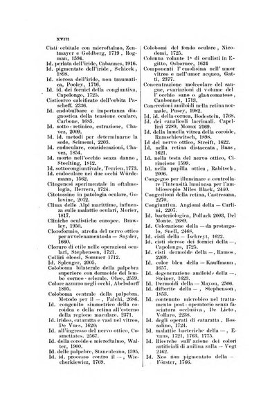 La Clinica oculistica periodico mensile per i medici pratici