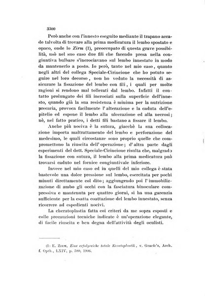 La Clinica oculistica periodico mensile per i medici pratici