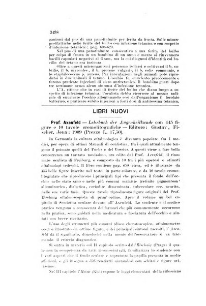 La Clinica oculistica periodico mensile per i medici pratici