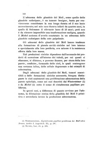 La Clinica oculistica periodico mensile per i medici pratici