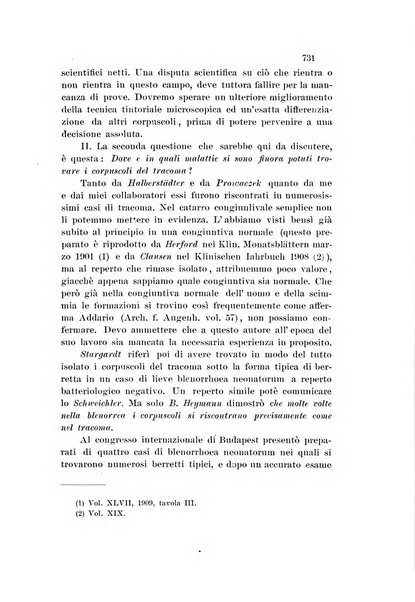 La Clinica oculistica periodico mensile per i medici pratici