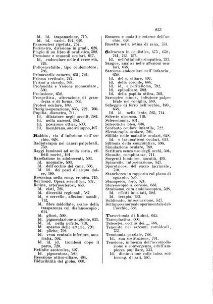 La Clinica oculistica periodico mensile per i medici pratici