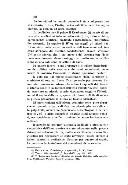 La Clinica oculistica periodico mensile per i medici pratici