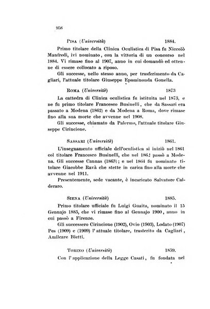 La Clinica oculistica periodico mensile per i medici pratici