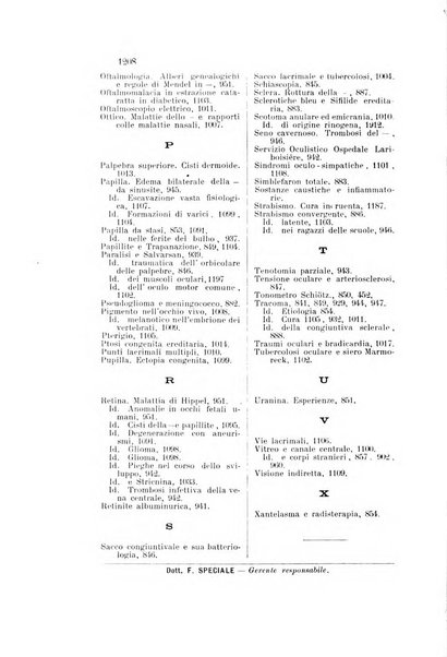 La Clinica oculistica periodico mensile per i medici pratici