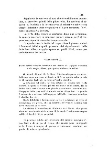 La Clinica oculistica periodico mensile per i medici pratici