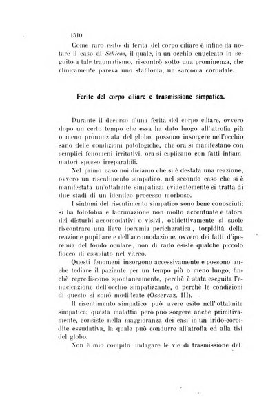 La Clinica oculistica periodico mensile per i medici pratici