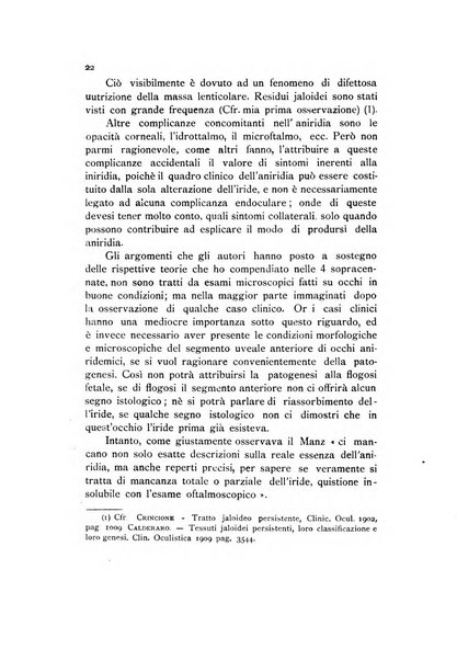 La Clinica oculistica periodico mensile per i medici pratici