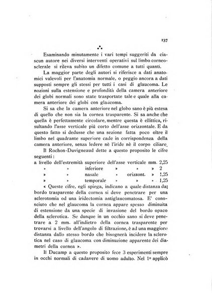 La Clinica oculistica periodico mensile per i medici pratici