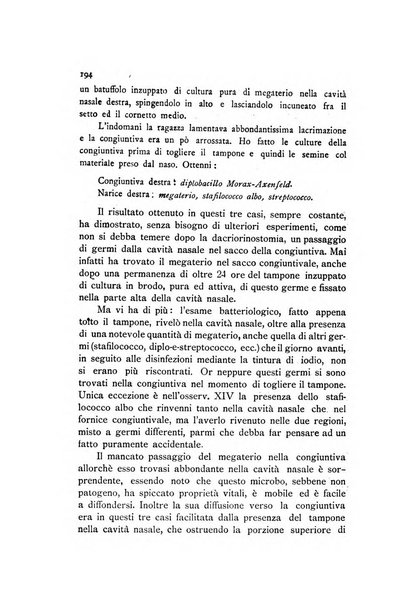 La Clinica oculistica periodico mensile per i medici pratici