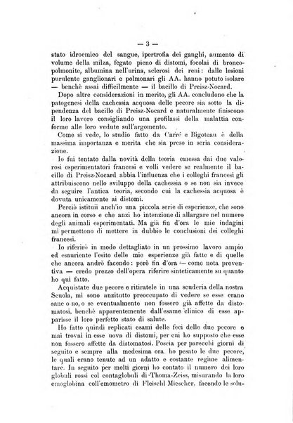 Archivio scientifico della Reale Società nazionale veterinaria