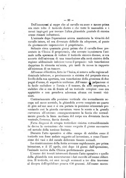 Archivio scientifico della Reale Società nazionale veterinaria