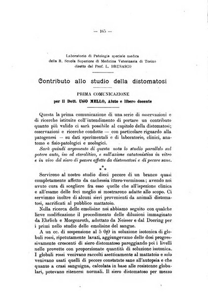 Archivio scientifico della Reale Società nazionale veterinaria