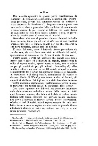 Archivio scientifico della Reale Società nazionale veterinaria