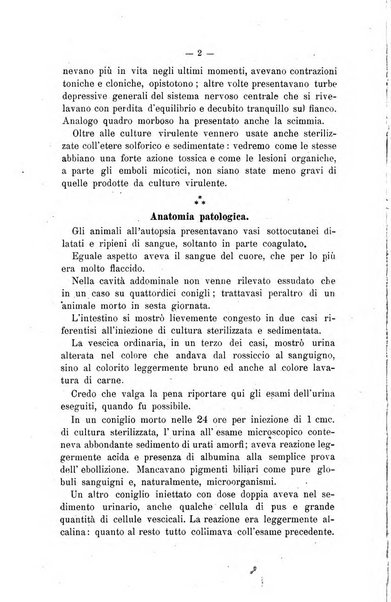 Archivio scientifico di medicina veterinaria