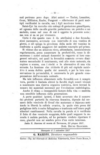 Archivio scientifico di medicina veterinaria