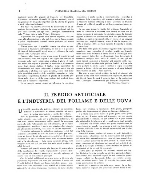 L'industria italiana del freddo periodico mensile, scientifico, tecnico, economico, sindacale