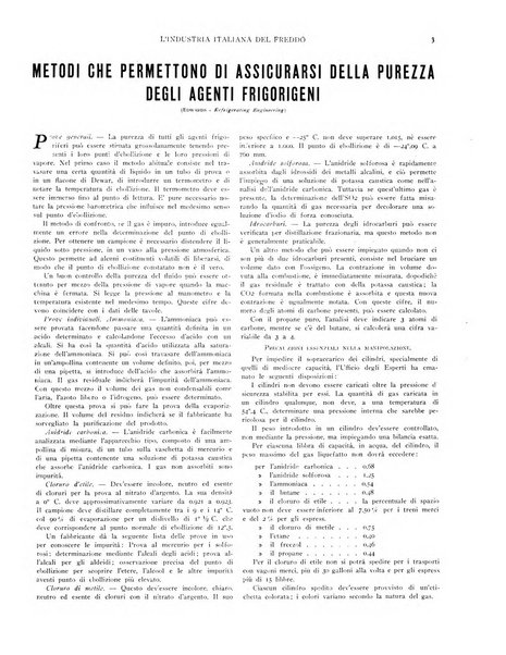 L'industria italiana del freddo periodico mensile, scientifico, tecnico, economico, sindacale