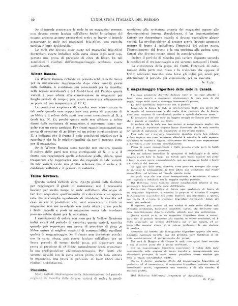 L'industria italiana del freddo periodico mensile, scientifico, tecnico, economico, sindacale