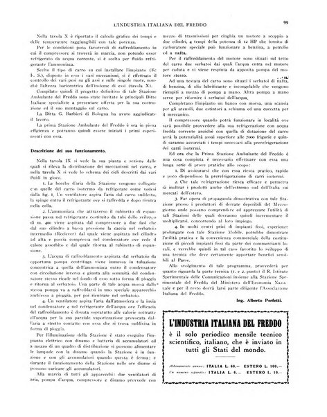 L'industria italiana del freddo periodico mensile, scientifico, tecnico, economico, sindacale