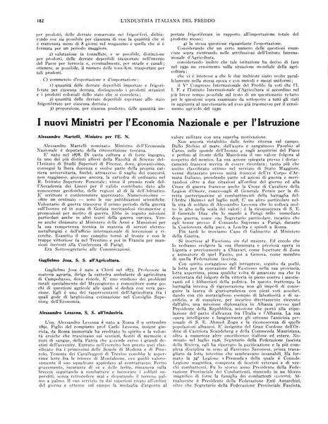 L'industria italiana del freddo periodico mensile, scientifico, tecnico, economico, sindacale