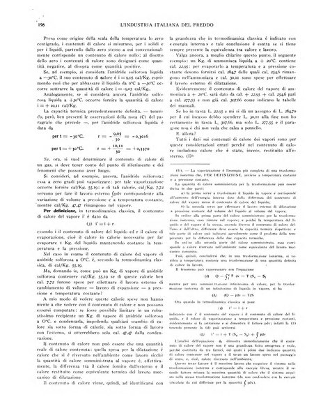 L'industria italiana del freddo periodico mensile, scientifico, tecnico, economico, sindacale