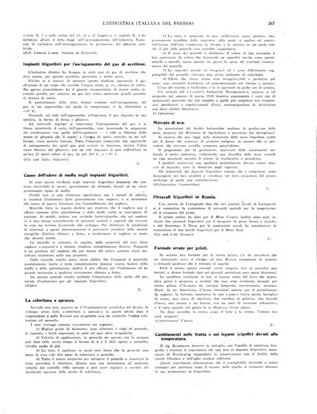 L'industria italiana del freddo periodico mensile, scientifico, tecnico, economico, sindacale